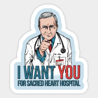 Kelso wants you! Sticker